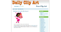 Desktop Screenshot of dailyclipart.net
